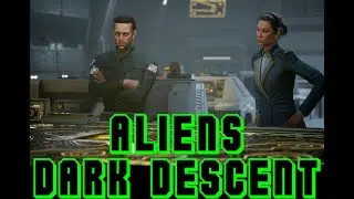 Aliens Dark Descent. № 20 - Шестая вылазка в Атмосферный процессор 27 и Четвёртая королева