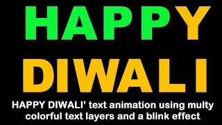 Power of PowerPoint | Colorful text layers and a blink effect | Tutorial coming tomorrow |