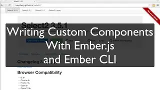 Writing Ember.js Components with Ember CLI
