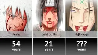 Âge de la mort des personnages de Naruto