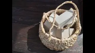 Pour the ash-based soap into molds