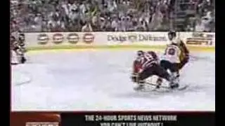 1999-00 Round 3/Game 7: Scott Stevens Hits Eric Lindros