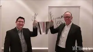 Glass of Bubbly Carynx Trophy lifting up 2017 to 2022
