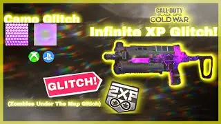 *NEW* Infinite XP & Camo Glitch! Zombies Under The Map Glitch! *Working!*