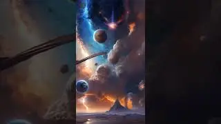 Space Travelling #motiongraphics #space #aiart #animation