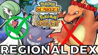 ALL RETURNING POKEMON for Pokemon Scarlet and Violet POKEDEX!