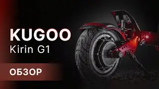 Kugoo Kirin G1 – топовый электросамокат, один из самых быстрых в линейке Kugoo