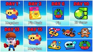 Brawlidays 2021 Gift List (Official) - All 15 Days | Brawl Stars