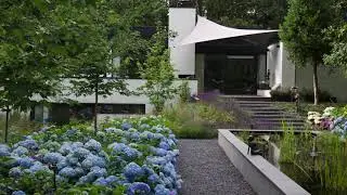 Bostuin bij villa