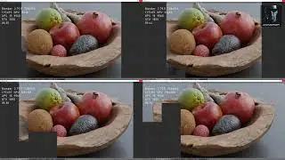 Blender 2.79.5 Cycles GPU Render Comparison with different Tiles (4K) Part I