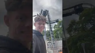Oblivion Ride Alton Towers #dontlookdown #shorts #altontowers #altontowersresort #oblivion #viral