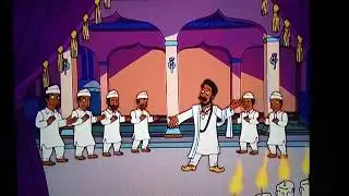 The Simpsons - S17 E17 - Kiss Kiss Bang Bangalore (End Scene)