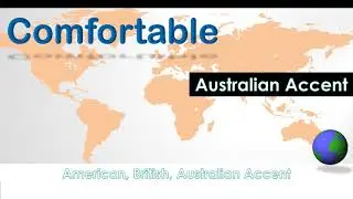 Comfortable ~  Pronounce Comfortable in American Accent, Australian Accent and British Accent