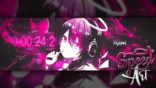 ♉ Speed Art ♉ Anime Banner: @me (Ps Touch/Android)