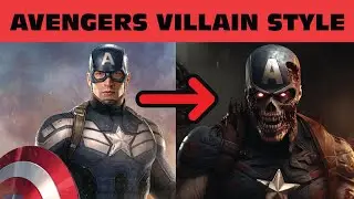 Marvel Avengers as the vilains