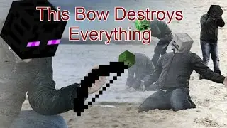This 50,000,000 coin JuJu Bow Destroys Everything (Including Endermen) (Hypixel Skyblock 