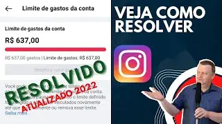 LIMITE de GASTOS DA CONTA - Veja como Resolver