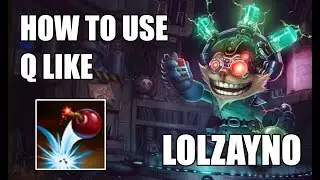 HOW TO USE Q LIKE LOLZAYNO (CHALLENGER ZIGGS ONE TRICK)
