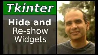 Tkinter -- Hide and re-show widgets