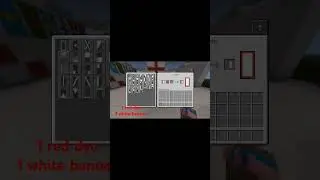 How to make the England flag in Minecraft #minecraft #flag #shorts #howto