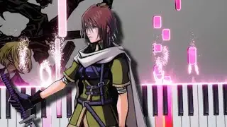 FFVII Before Crisis - Theme of Elfe (Piano Synthesia) 🎹