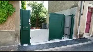Portail Coulissant Sectionnel : Système innovant ! Nouvelle réalisation ! Un savoir faire unique.
