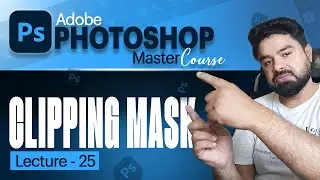 Clipping Mask in Adobe Photoshop Step-by-Step Urdu Hindi Tutorial
