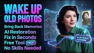 How To Wake Up Old Pictures for Free with ComfyUI