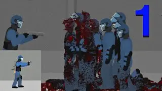Flat Zombies: Defense & Cleanup - Full Gameplay Walkthrough Part 1