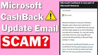 Microsoft Cashback Email - Legit or Scam? (2024)
