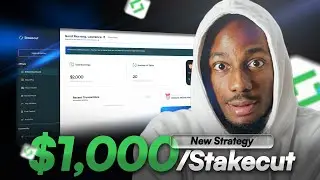 How to make FREE $1,000 on STAKECUT - NEW STRATEGY