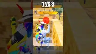 1 VS 3 😈 HACKER 🔥 FRAGS 💣 IN CONQUEROR LOBBY 😱 #shorts #bgmi #pubg #pubgmobile #rankpush