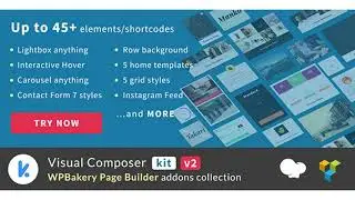 VCKit - WPBakery Page Builder addons collection (Visual Composer) | Codecanyon Scripts and Snippets
