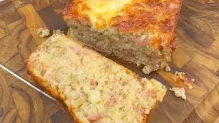 Esse pão não precisa sovar e já sai recheado do forno!