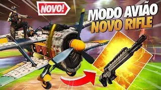 NOVO RIFLE E NOVO MODO AVIÃO - FORTNITE