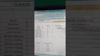 Vlookup formula in Excel #excel #exceltips #computertricks #viral #viralfeeds #msexcel #basic
