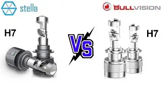 Stella vs BULLVISION Headlight Mini Lens Projector