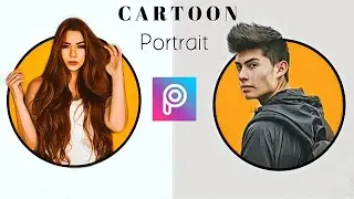PicsArt Portrait Cartoon photo editing || PicsArt cartoon photo editing || Android ❤️