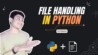 File handling Python! #tutoriex  #pythonprogramming
