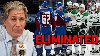 Jared Bednar Honest after Stars ELIMINATE Avs From NHL Playoffs