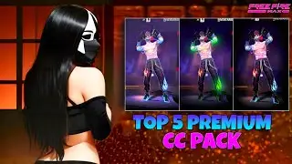Top 5 Amazing CC Pack || Top 5 Best CC Alight motion | Free Fire Cc Xml 