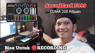 SoundCard F999 LIVE Streaming Koneksi Ke DAW CUBASE NUENDO FL Studio dll