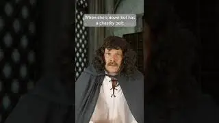 When she’s down but has a chastity belt