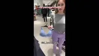 Hot Naked Yoga Braless Beautiful Girl Compilation TikTok Challenge #5