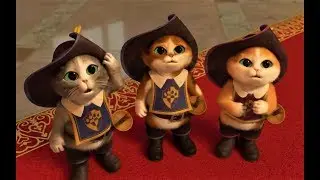 Кот в сапогах и три чертёнка - Мультфильм