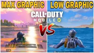 LOW VS MAX GRAPHIC COMPARISON CALL OF DUTY MOBILE || GRAPHIC COMPARISON ||