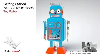 Rhino 7 for Windows - making a Toy Robot (full build)