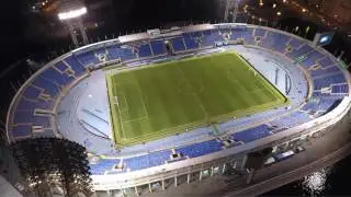 Стадион Петровский после матча 8 апреля Зенит - Анжи.