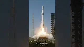 LIFTOFF! New SpaceX Falcon 9 Booster - Starlink 10-5
