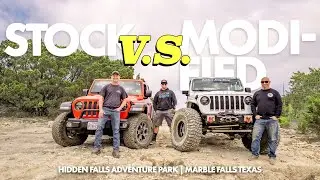 Stock VS EXTREME Modified Jeep | Hidden Falls Adventure Park
